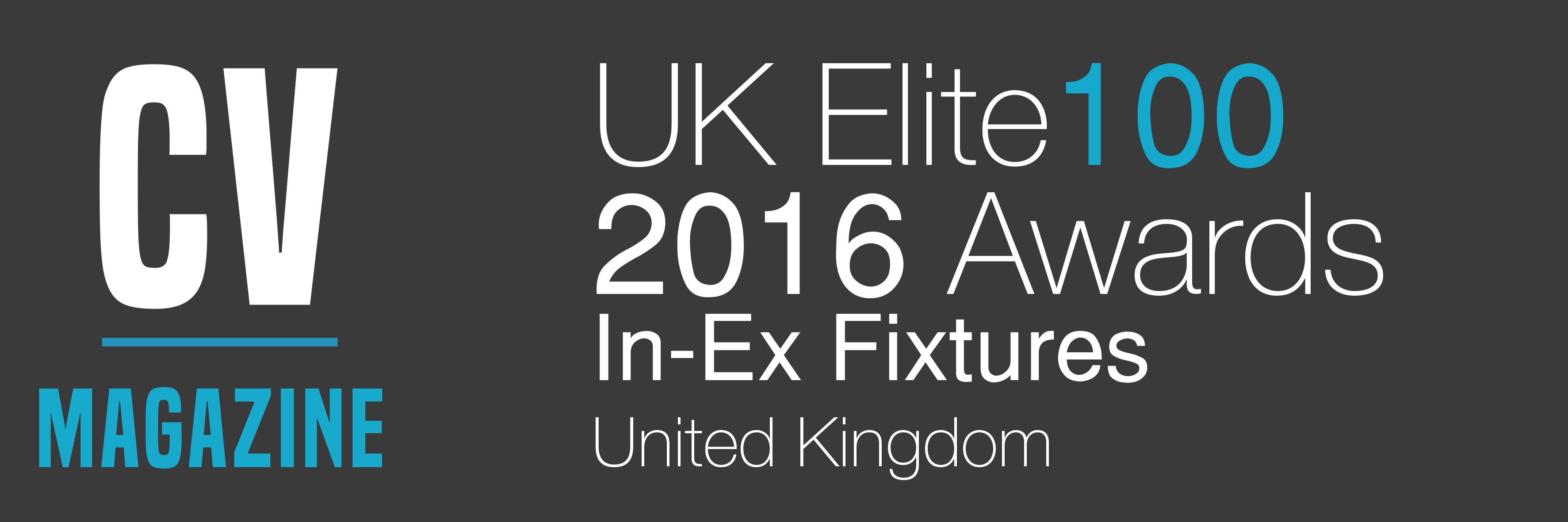 In-Ex Fixtures - UK Elite 100 Awards (1608AC93) Winners Logo